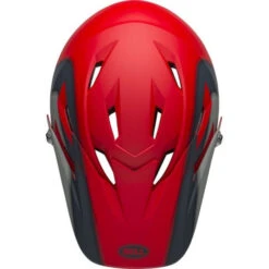 Casque Bell Sanction Rouge/Gris -Accessoires De Vélo casque bell sanction rouge gris 4