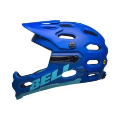 Casque Bell Super 3R MIPS Bleu Mat/Bleu Clair -Accessoires De Vélo casque bell super 3r mips bleu mat bleu clair 2