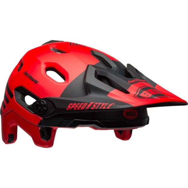 Casque Bell Super DH MIPS Rouge/Noir FastHouse 2 Casque Bell Super DH MIPS Rouge/Noir FastHouse – Image 2