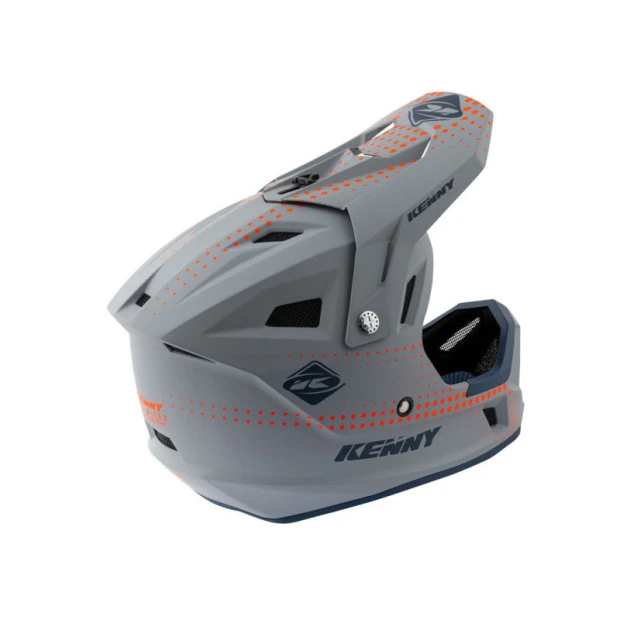 Casque Intégral Kenny Decade Graphic Lunis Gris 2 Casque Intégral Kenny Decade Graphic Lunis Gris – Image 2