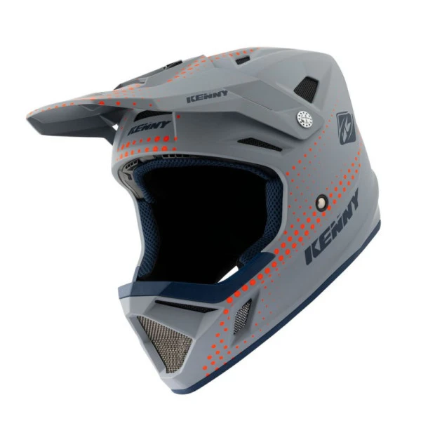 Casque Intégral Kenny Decade Graphic Lunis Gris 1 Casque Intégral Kenny Decade Graphic Lunis Gris