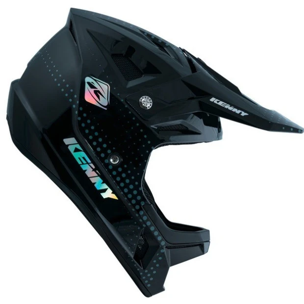 Casque Intégral Kenny Decade Graphic Lunis Noir Holographique 2 Casque Intégral Kenny Decade Graphic Lunis Noir Holographique – Image 2