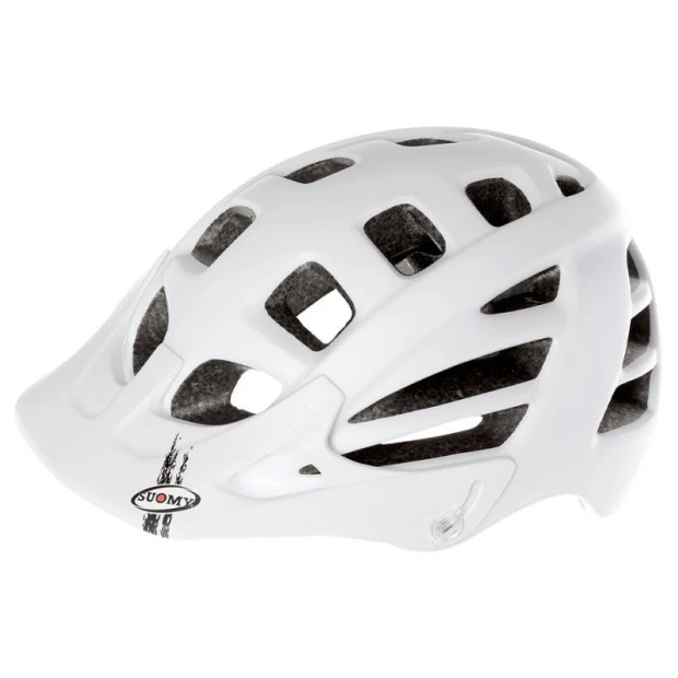 Casque Suomy Scrambler Mono - Blanc Mat 1 Casque Suomy Scrambler Mono - Blanc Mat