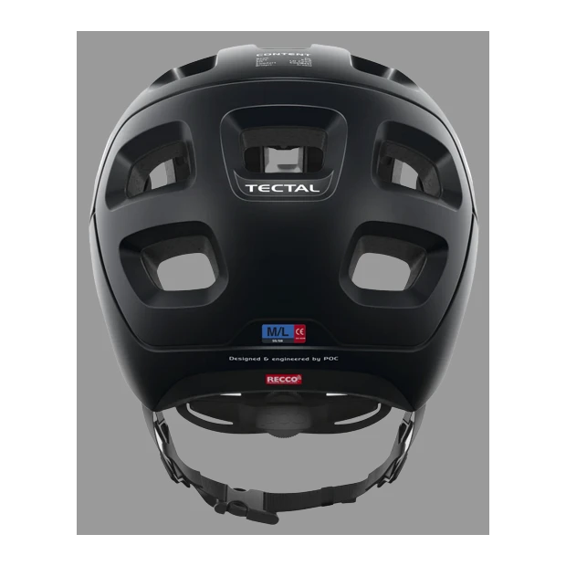 Casque VTT POC Tectal Noir Mat 3 Casque VTT POC Tectal Noir Mat – Image 3