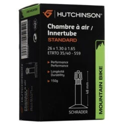 Chambre à Air Hutchinson Standard 26x1.30/1.65 - Schrader 48mm