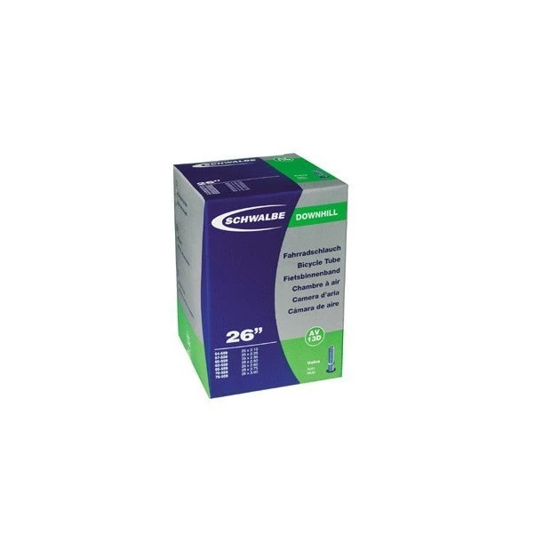 Chambre à Air Schwalbe 13D Downhill 26x2.1/3 Schrader 1 Chambre à Air Schwalbe 13D Downhill 26x2.1/3 Schrader