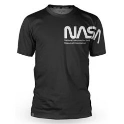 Maillot Manches Courtes Loose Riders Nasa Legacy Noir