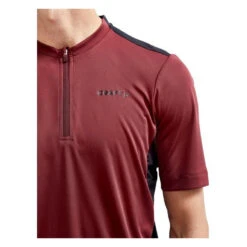 Maillot VTT Homme Craft Offroad Core - Rouge / Noir -Accessoires De Vélo maillot vtt homme craft offroad core rouge noir 2