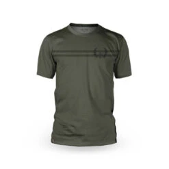 Maillot VTT Manches Courtes Loose Riders C/S Nico Vink Signature Vert Militaire