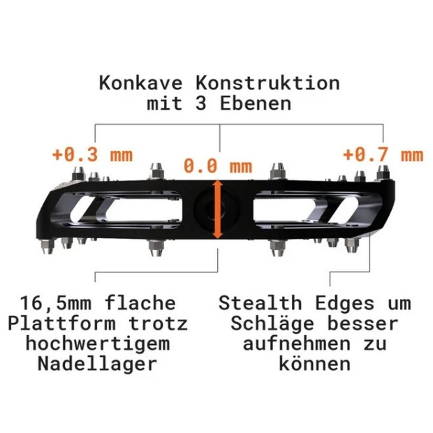 Pédales Plates Tatze MC-Air Axe Cr-Mo 3 Pédales Plates Tatze MC-Air Axe Cr-Mo – Image 3