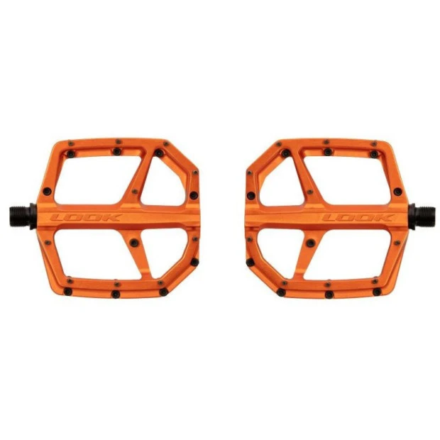 Pédales VTT Look Trail Roc+ Orange 2 Pédales VTT Look Trail Roc+ Orange – Image 2