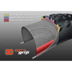 Pneu Maxxis Minion DHF - 24x2.40 - Tringle Rigide - 3C Grip -Accessoires De Vélo pneu maxxis minion dhf 24x240 tringle rigide 3c grip 2