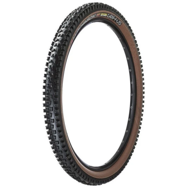 Pneu VTT Hutchinson Griffus RLAB - Tubeless Ready - Hardskin - 27.5x2,4" (57-584) - Noir/Beige 1 Pneu VTT Hutchinson Griffus RLAB - Tubeless Ready - Hardskin - 27.5x2,4" (57-584) - Noir/Beige