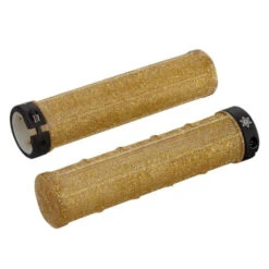 Poignées Supacaz Grizips Bling Lock-on - Or