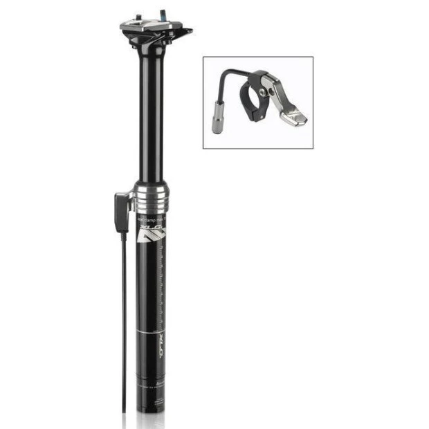 Tige De Selle Télescopique XLC SP-T10 31,6mm 125mm 1 Tige De Selle Télescopique XLC SP-T10 31,6mm 125mm